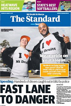 The Standard - MtDruitt/StMarys  - January 11th 2017